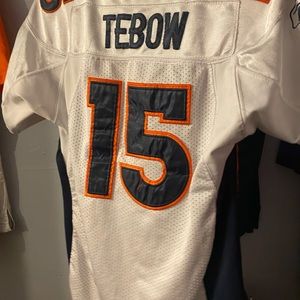 My Tim Tebow jersey from his time on the Bronco’s.